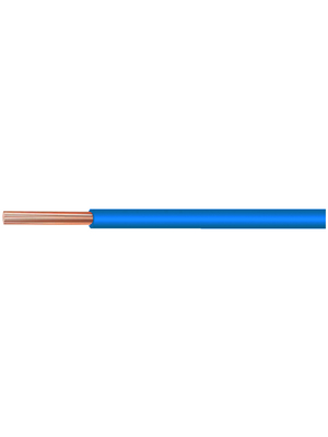  - LI-Y 0,34 MM2 BLUE - Flex, 0.34 mm2, blue Copper bare PVC, LI-Y 0,34 MM2 BLUE