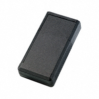 Bopla Enclosures - BOS 752 - BOX ABS BLACK 6.18"L X 3.31"W