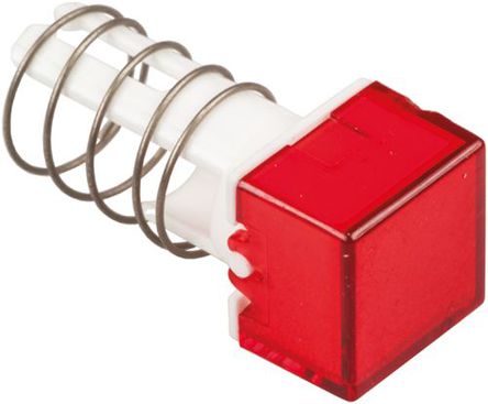 Idec - AL8Q-LK1 - Idec AL8Q-LK1 红色 方形 按钮透镜, 使用于A8 系列 