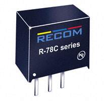 Recom Power - R-78C15-1.0 - CONV DC/DC 1A 15V OUT SIP VERT