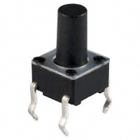 E-Switch - TL1105BF160Q - SWITCH TACTILE SPST-NO 0.05A 12V