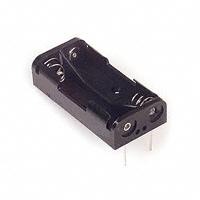 MPD (Memory Protection Devices) - BH2AAAPC - HOLDER BATT 2-AAA CELLS PC MOUNT
